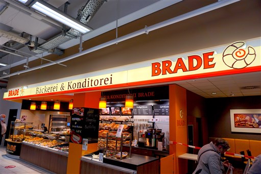Ansicht der Verkaufstheke
